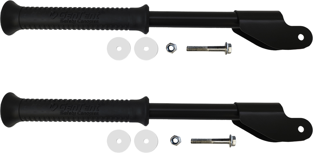 GenTent Universal Fit Folding Handles Kit For Portable Generators Up To 22kW New