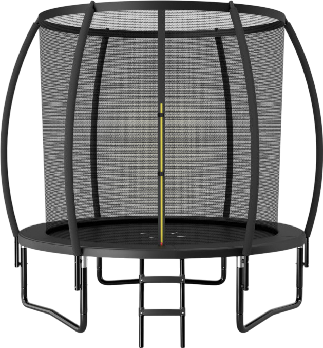 Costway Trampoline 10' ASTM Approved 400 Lbs Capacity with Enclosure Net and Ladder New