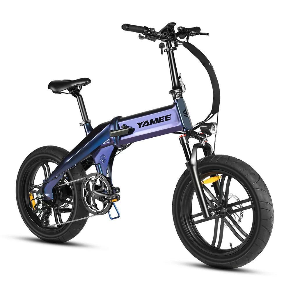 Yamee XL Plus Electric Bike Foldable 60-80 Mile Range 28 MPH 750W New