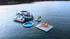 Swimline Solstice 38810 Inflatable Luxe Dock 10' x 8' with Traction Pad and Rope Ladder New