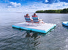 Swimline Solstice 38810 Inflatable Luxe Dock 10' x 8' with Traction Pad and Rope Ladder New