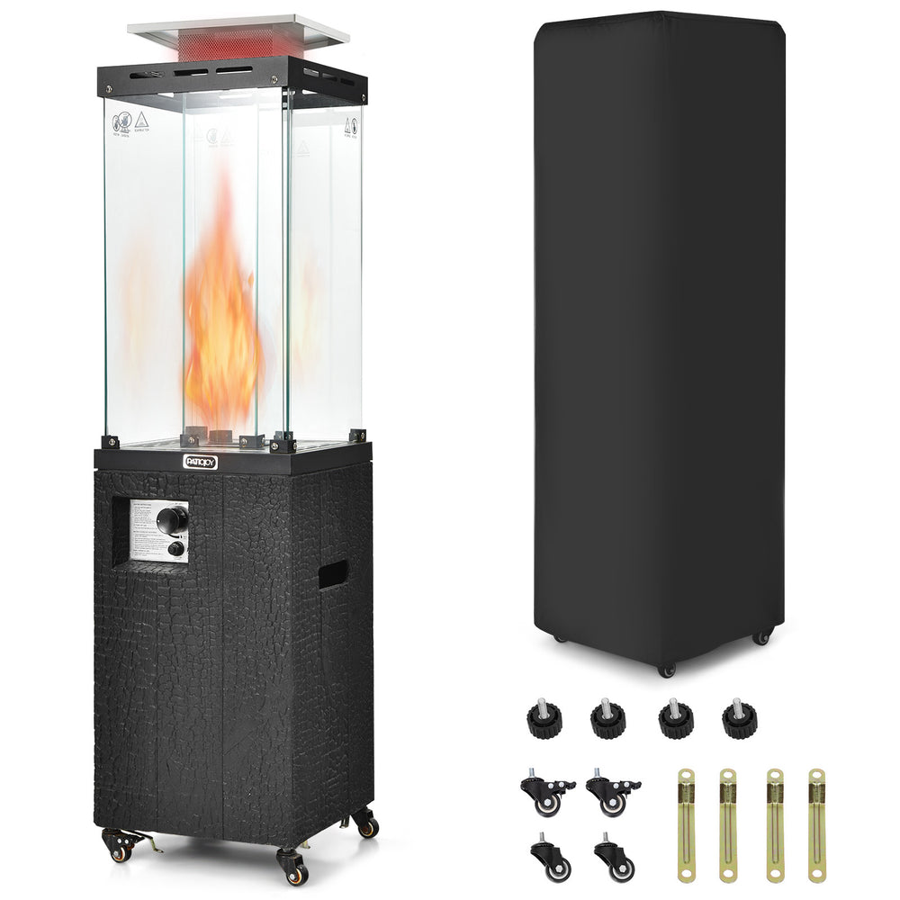 Costway Propane Patio Heater with Metal Hood 41,000 BTU New
