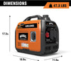 GENMAX GM3200i 30 Amp 2800W/3200W Gas Inverter Generator Parallel Ready New