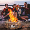 Costway Fire Pit 40,000 BTU Outdoor Propane Gas Stove with Stone Finish New