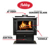 Ashley Hearth AW2020E-P EPA Certified 2,000 sq. ft. Wood Stove New