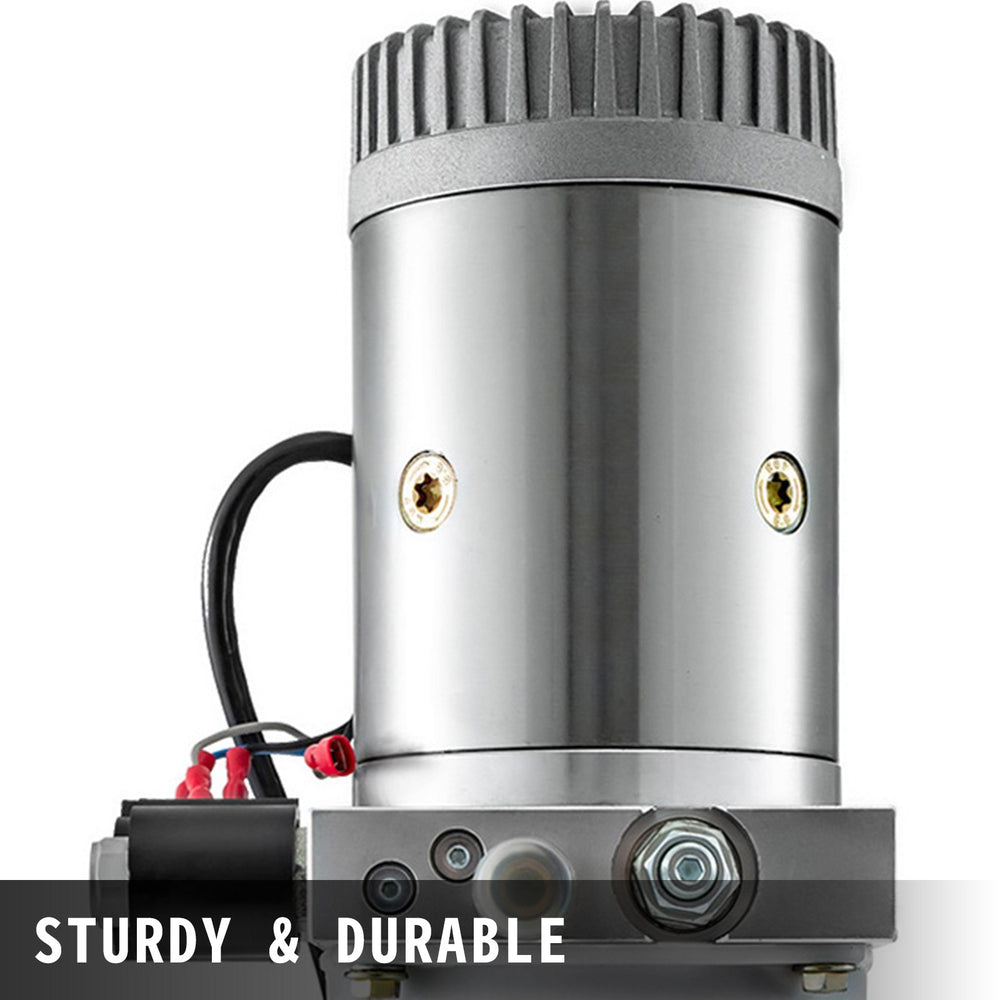 Vevor Hydraulic Pump Double Acting 6 Quart Power Unit 12V New