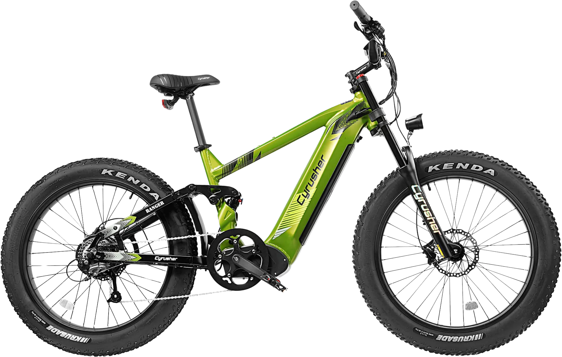 Cyrusher Ranger All Terrain Mountain Electric Bike 28 MPH 56 Mile Range 750W New