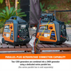 GENMAX GM4600iAEFIC 3800W/4600W Generator Gas Inverter CO Alert Remote Start New