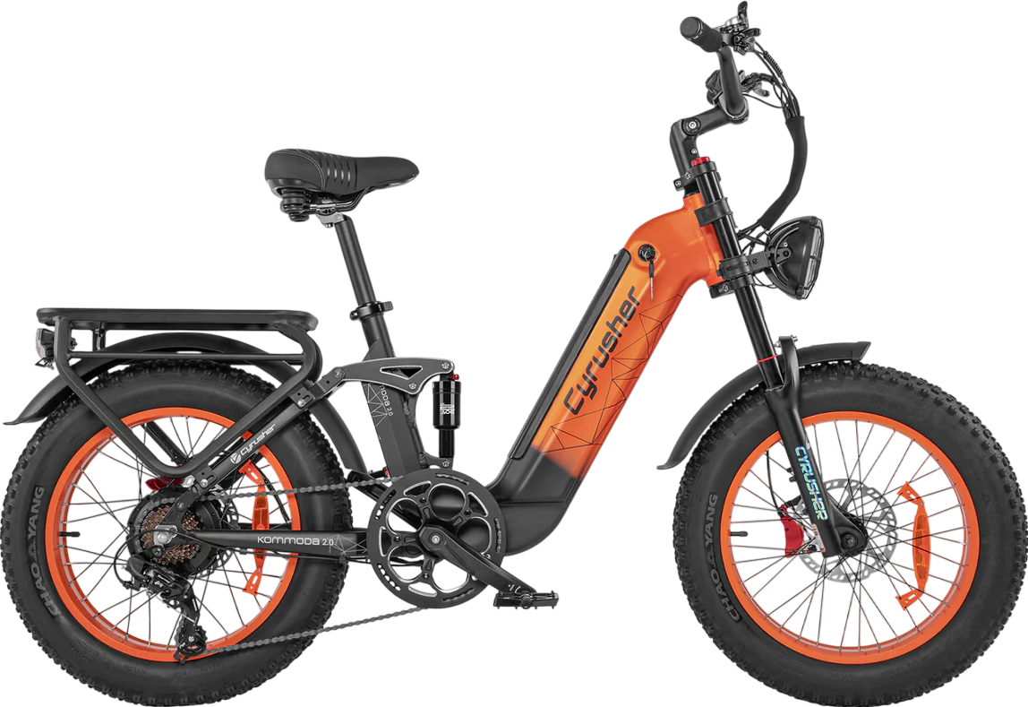 Cyrusher Kommoda 2.0 Electric Bike Step-Through 750W 48V 28 MPH 68 Mile Range New