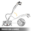Vevor 20" Surface Cleaner 4000 PSI for Pressure Washer 3/8" Quick Connector Stainless Steel with 3 Nozzles New