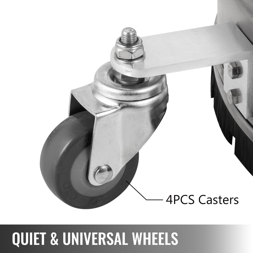 Vevor 20" Surface Cleaner 4000 PSI for Pressure Washer 3/8" Quick Connector Stainless Steel with 3 Nozzles New