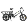 Mukkpet Stepwagon MST-04 Dual Battery Electric Bicycle 25 MPH 120 Mile Range 750W 48V New