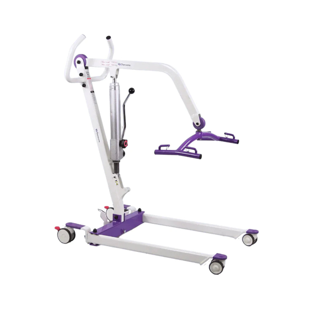 Dansons Medical PL350H Compact Patient Lift Hydraulic 350 Lbs Capacity New