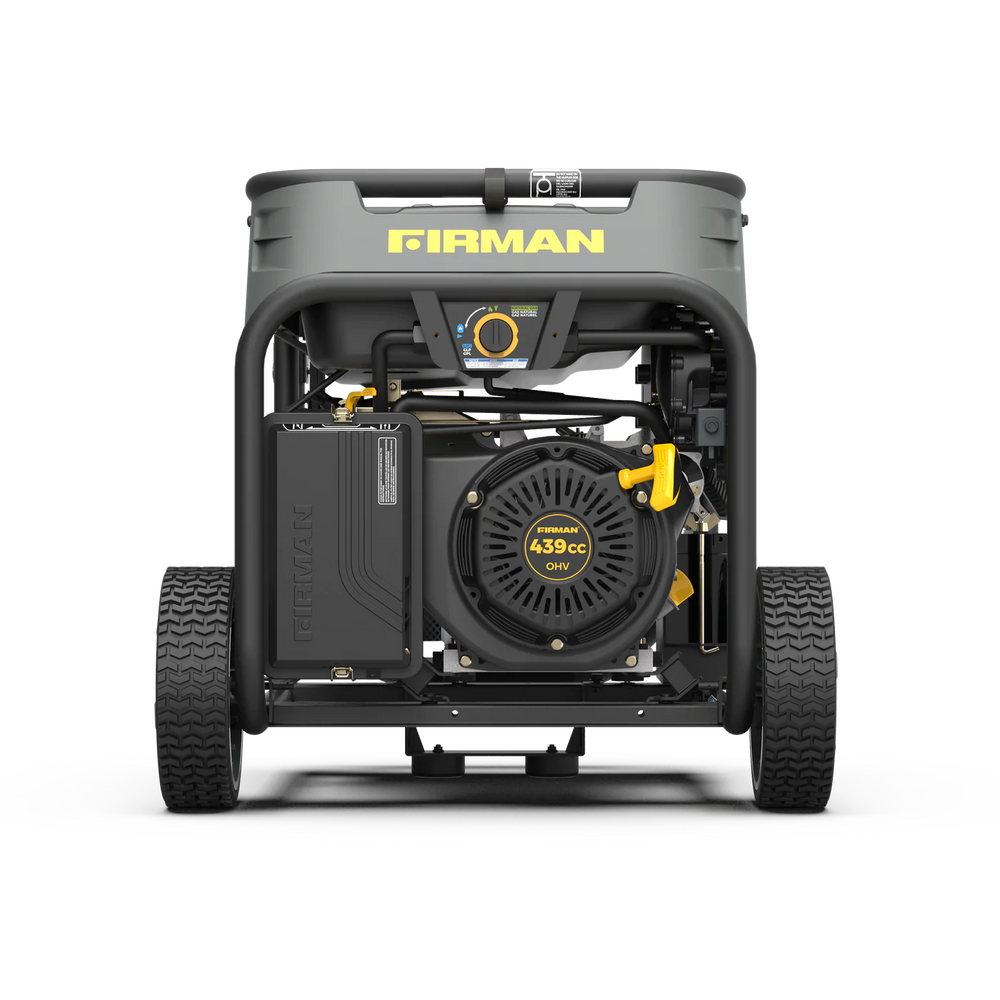 Firman T07573 Tri-Fuel Gas Propane Natural Gas Generator 7500W/9400W 120/240V with Electric Start Manufacturer RFB