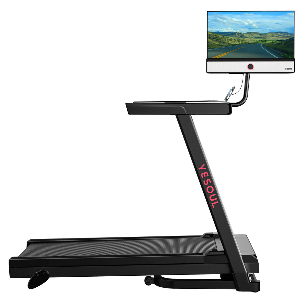 Yesoul T1M Plus Treadmill Foldable with 21.5" Screen Indoor Fitness New