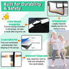 Costway Trampoline 10' ASTM Approved 400 Lbs Capacity with Enclosure Net and Ladder New