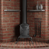 US Stove US1269E Cast Iron Log Wood Stove 900 sq. ft. 54,000 BTU New