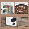 Costway Fire Bowl 40,000 BTU Outdoor Propane Burning Column Realistic New