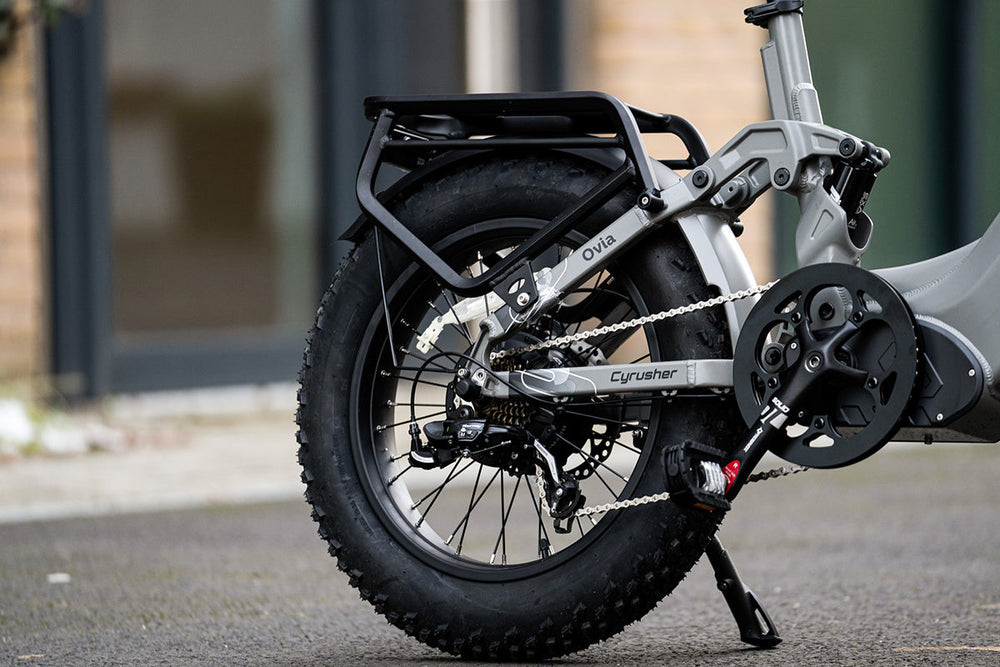 Cyrusher Ovia Electric Bike Step-Through Frame 28 MPH 52 Mile Range 750W New