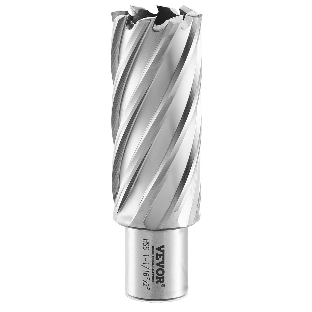 Vevor Annular Cutter Set 13pcs Weldon Shank Mag Drill Bits 2" Cutting Depth New