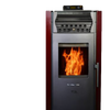 ComfortBilt HP50 2,200 sq. ft. Pellet Stove Auto Ignition 47 lb Hopper Burgundy New