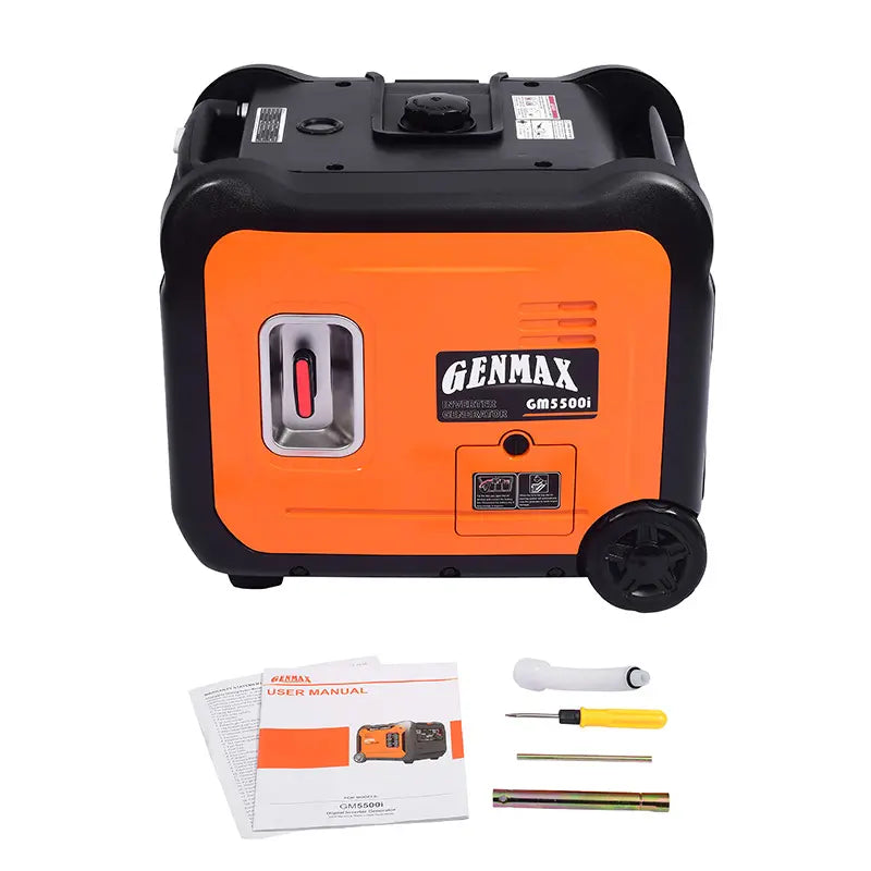 GENMAX GM5500i 30 Amp 5000W/5500W Electric Start Gas Inverter Generator New
