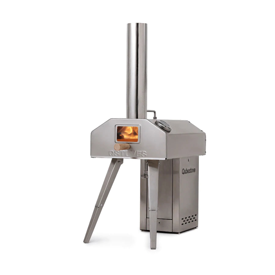 QStoves QUBESTOVE 12 Inch Rotating Pizza Oven And Stove New