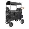 WonderFold W2 Luxe Push/Pull 2-Passenger Stroller Wagon Black Camo New
