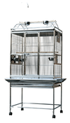 A&E Cage Co 8003223-SS Stainless Steel Large 32W x 24D x 30H in Playtop Bird Cage New
