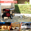 DuroMax / DuroStar DS13000E 10500W/13000W Electric Start Gas Generator New (Red Version of XP13000E)