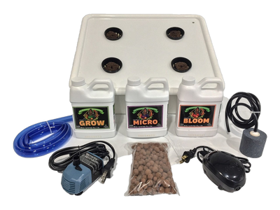 Dealzer BuildAKit Easy Grow 4-6 Plant Hydroponics Kit for Grandma's Secret Garden and Cash Crop New
