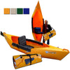 Tucktec Advanced 2020 Model 10 Ft Foldable Kayak Portable Lightweight Canoe Dark Yellow New