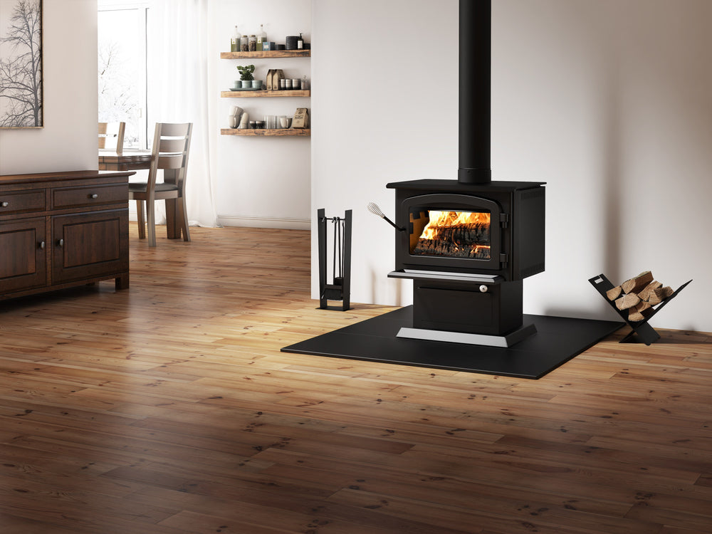 Drolet Blackcomb II EPA Certified 1,800 Sq. Ft. Wood Stove New
