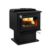 Drolet Escape 1800 EPA Certified 2,100 Sq. Ft. Wood Stove On Pedestal With Black Door New