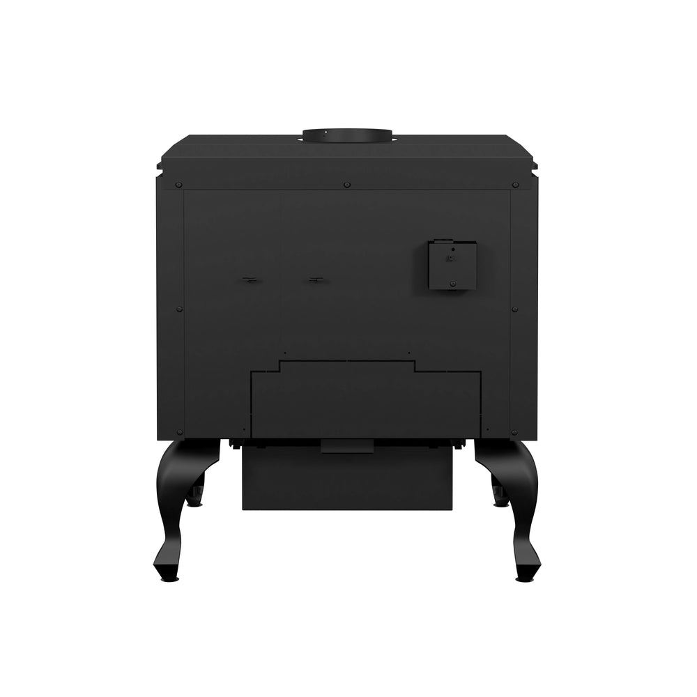 Drolet Escape 1800 EPA Certified 2,100 Sq. Ft. Wood Stove On Legs With Black Door New