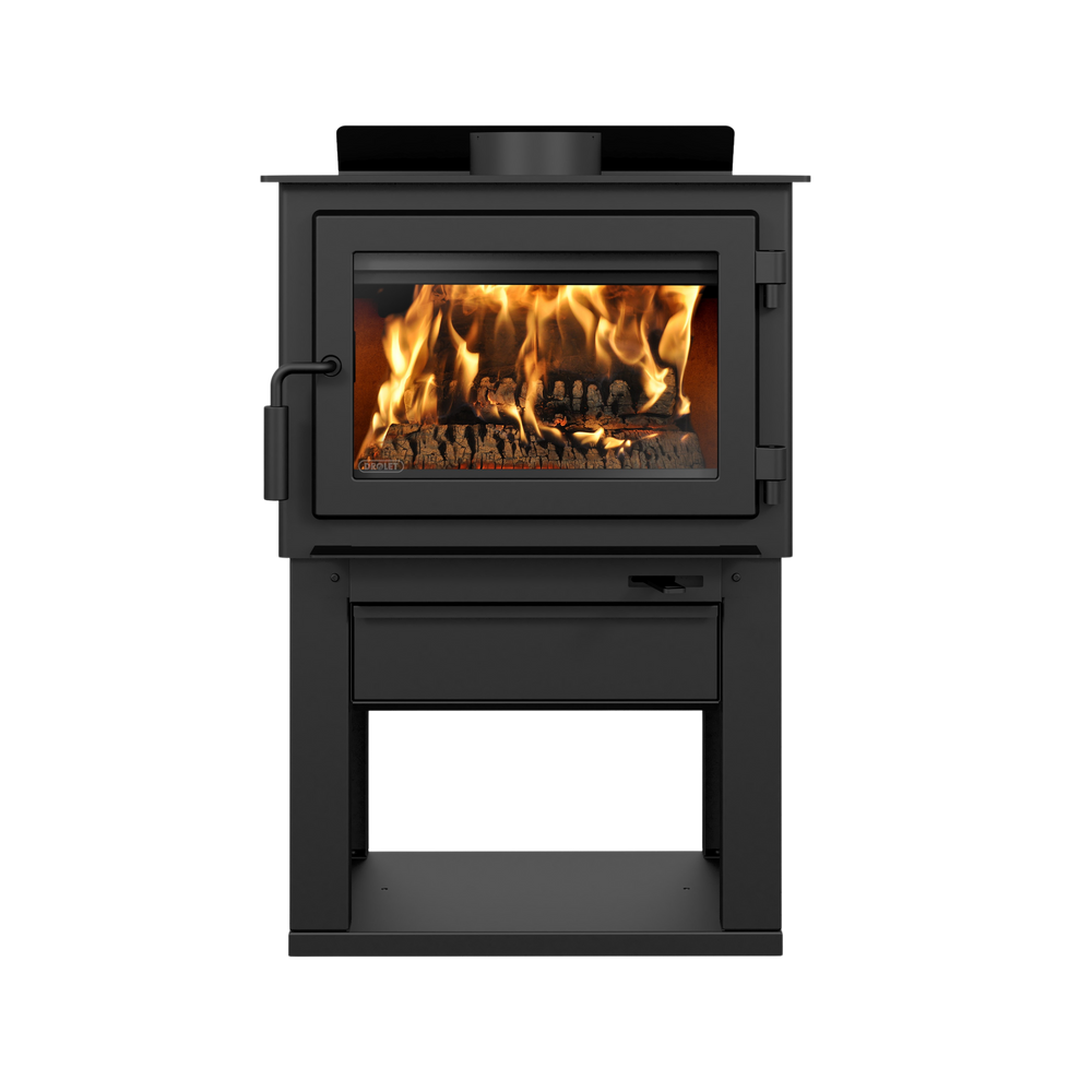 Drolet Deco II EPA Certified 1,800 Sq. Ft. Wood Stove New