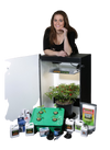 Dealzer Grandma's Secret Garden 6.0 4 Plant LED Grow Box New