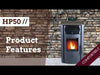 ComfortBilt HP50 2,200 sq. ft. EPA Certified Pellet Stove with Auto Ignition and 47 lb Hopper New