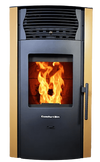ComfortBilt HP50 2,200 sq. ft. EPA Certified Pellet Stove Auto Ignition 47 lb Hopper Apricot New